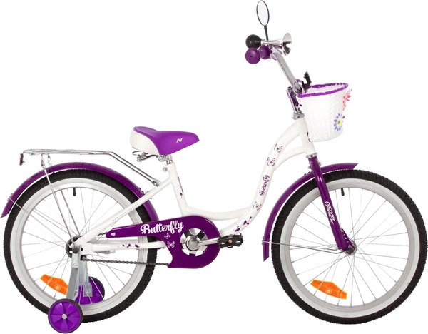 Детский велосипед Novatrack Butterfly / 207BUTTERFLY.WVL23 - фото