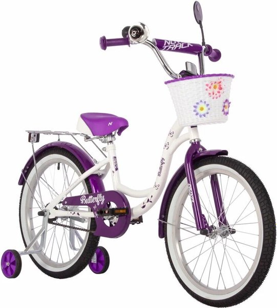 Детский велосипед Novatrack Butterfly / 207BUTTERFLY.WVL23