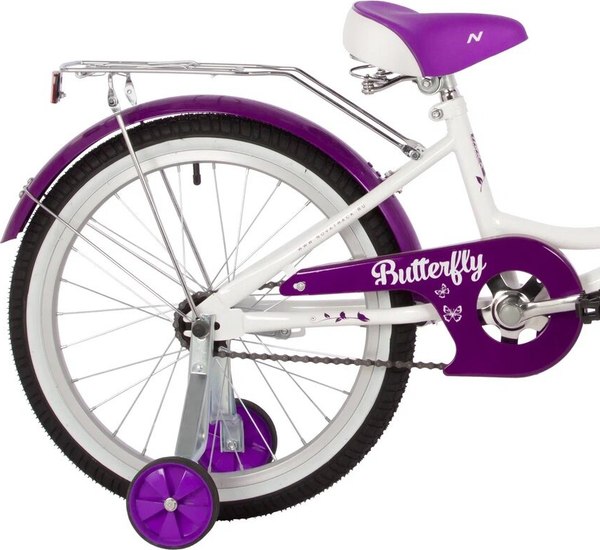 Детский велосипед Novatrack Butterfly / 207BUTTERFLY.WVL23