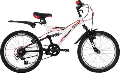 Детский велосипед Novatrack Dart / 20SS6V.DART.WT20 - фото