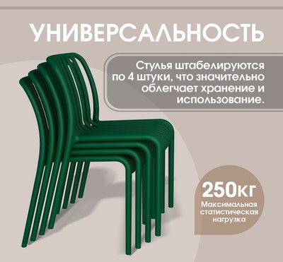 Стул пластиковый Sheffilton SHT-S173 / 288172