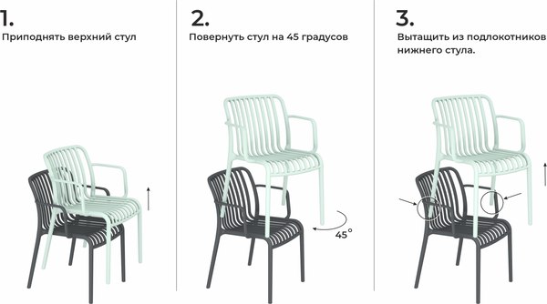 Стул пластиковый Sheffilton SHT-S173-1 / 288182