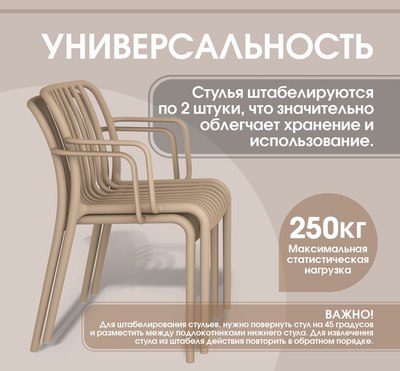 Стул пластиковый Sheffilton SHT-S173-1 / 288184