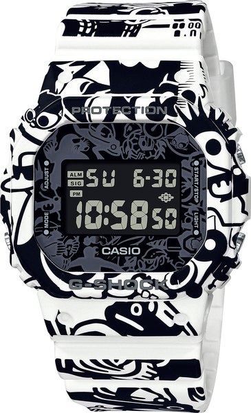 Часы наручные мужские Casio DW-5600GU-7E - фото