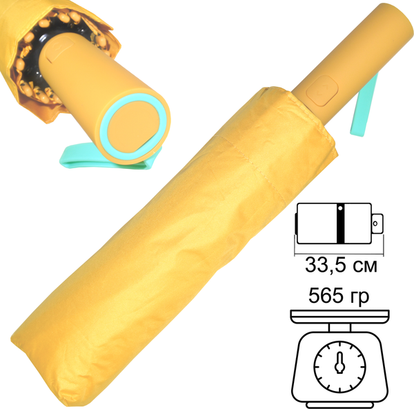 Зонт складной Ame Yoke ОК55-12DR