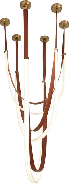 Люстра Kinklight Лирд 07689A-120+150+180.04 - фото