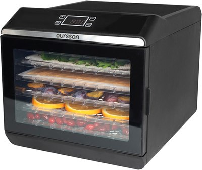 Сушилка для овощей и фруктов Oursson DR60102D/BL - фото