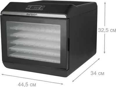 Сушилка для овощей и фруктов Oursson DR60102D/BL
