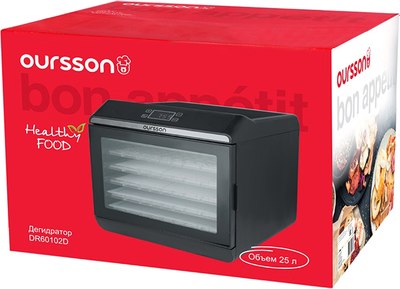 Сушилка для овощей и фруктов Oursson DR60102D/BL