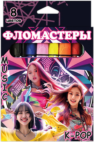 Фломастеры Centrum Дорама / 75597 - фото