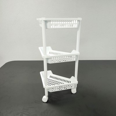 Этажерка Термопласт Угловая трехъярусная 51с