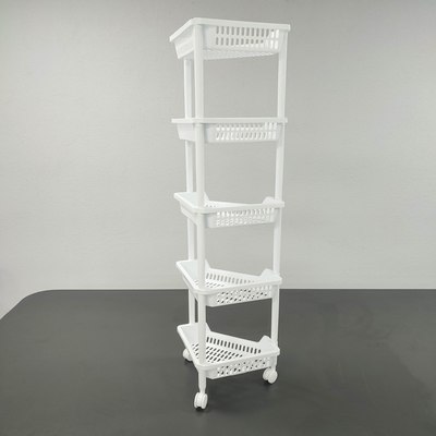 Этажерка Термопласт Угловая пятиярусная 53с