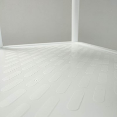 Этажерка Термопласт 4 полки на колесах 21с