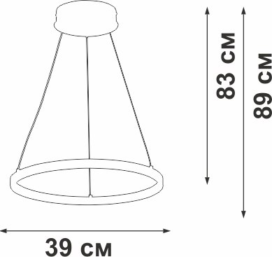 Потолочный светильник Vitaluce V2515DT-1/1S