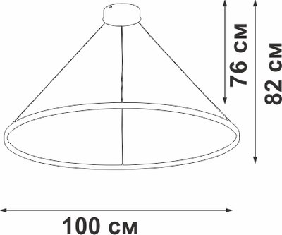 Потолочный светильник Vitaluce V2514DT-0/1S