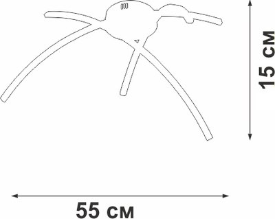Люстра Vitaluce V2513DT-8/3PL