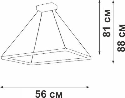 Потолочный светильник Vitaluce V2508DT-1/1S