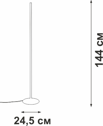 Торшер Vitaluce V2690-0/1P