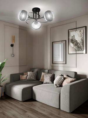 Люстра Aitin-Pro НПБ 02-3x60-101 / 6272/3