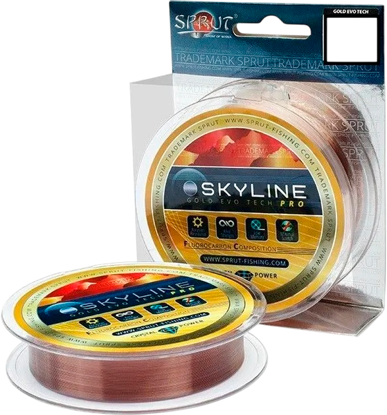Леска флюорокарбоновая Sprut Skyline Fluorocarbon Composition Evo Tech Pro - фото