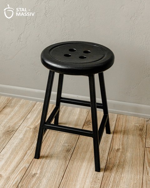 Табурет Stal-Massiv Button-47
