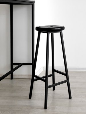 Табурет барный Stal-Massiv Button-65