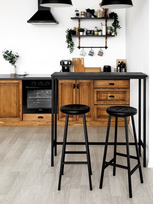 Табурет барный Stal-Massiv Button-65