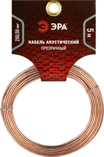 Кабель ЭРА Акустический 2х0.5мм2 / Б0059294 - фото