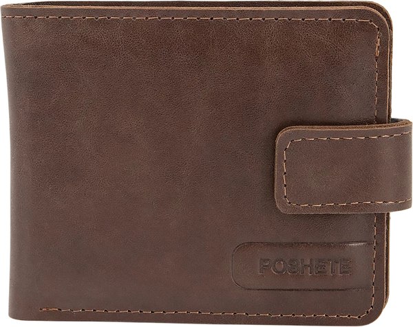Портмоне Poshete 604-045/1-V/NP-BRW - фото