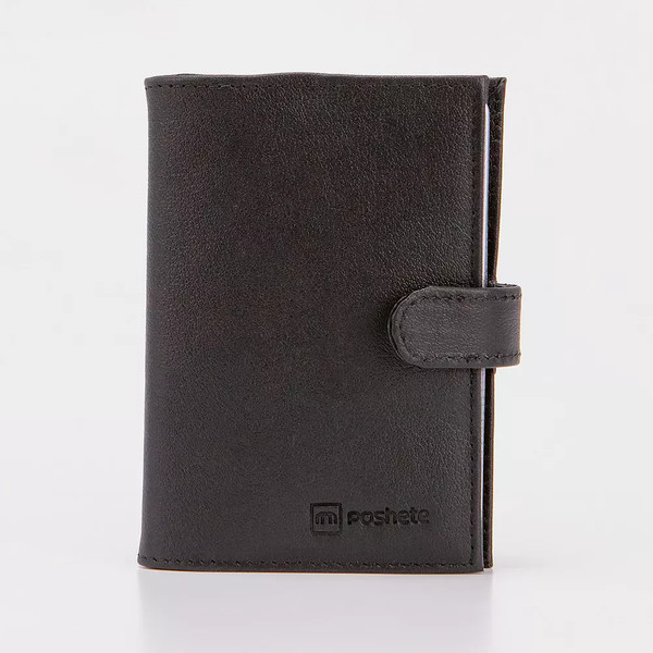 Портмоне Poshete 681-PR3V1-ORF-BLK - фото