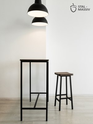 Табурет барный Stal-Massiv HALLS-М78