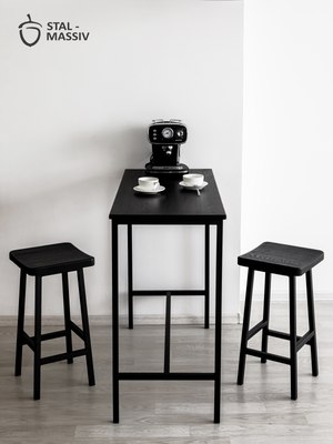 Табурет барный Stal-Massiv HALLS-М65