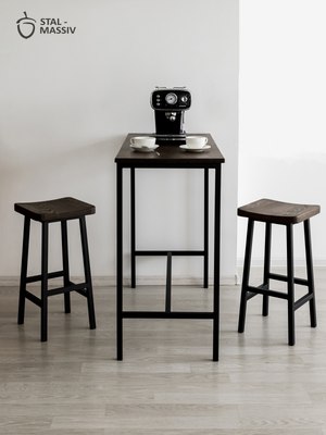 Табурет барный Stal-Massiv HALLS-М65