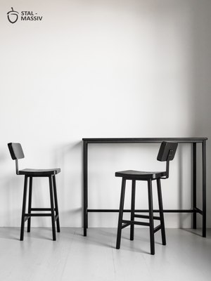 Стул барный Stal-Massiv HALLS-MS65