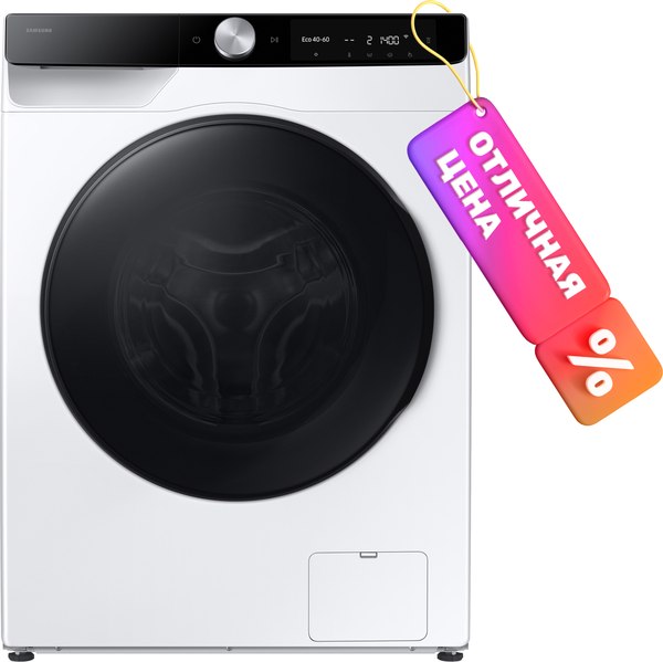 Стирально-сушильная машина Samsung WD90DG6G94BKLP - фото