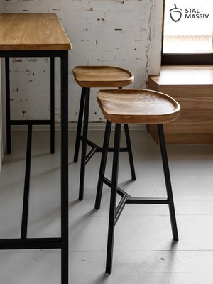 Табурет барный Stal-Massiv PopART-63