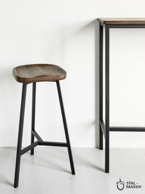 Табурет барный Stal-Massiv PopART-78