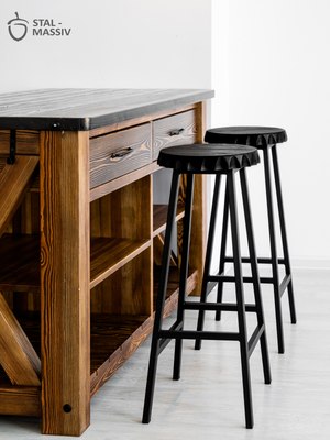 Табурет барный Stal-Massiv Smbeer-65