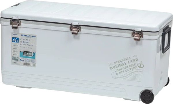 Термоконтейнер Shinwa Holiday Land Cooler / HLC-48H-W - фото