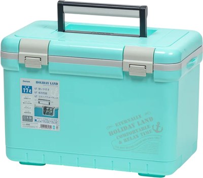 Термоконтейнер Shinwa Holiday Land Cooler / HLC-17H-BL - фото
