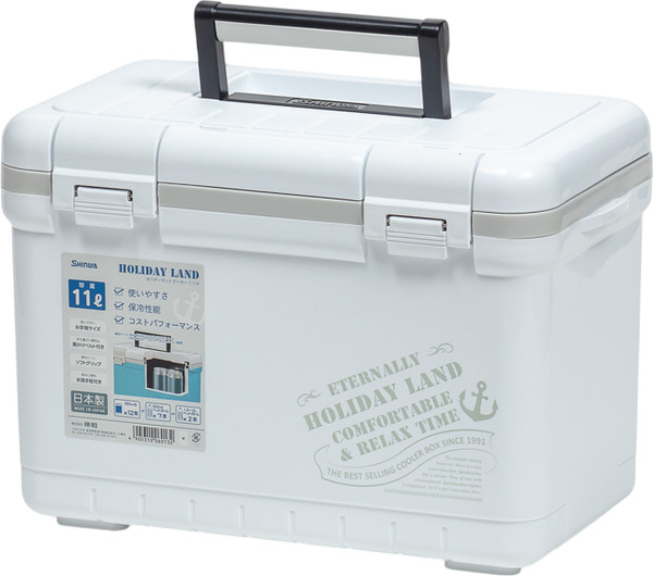 Термоконтейнер Shinwa Holiday Land Cooler / HLC-11H-W - фото