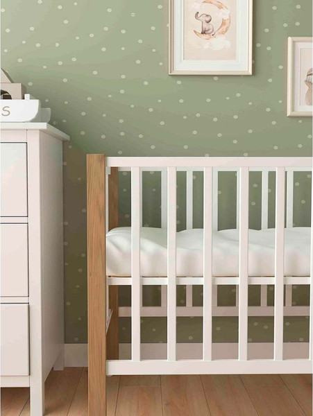 Детская кроватка СКВ 3190111-6 с матрасом Plitex Юниор-премиум 