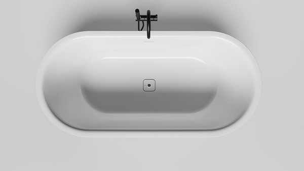 Ванна из искусственного мрамора Salini Perla 170x80 / 1049201M