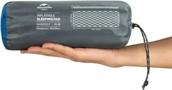 Туристический коврик Naturehike NH19Z032-P-BL