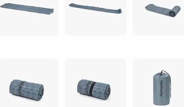 Туристический коврик Naturehike 185x55x3.5см / CNK2300DZ013-SQG