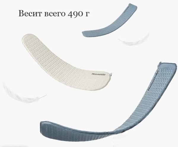 Туристический коврик Naturehike 185x55x3.5см / CNK2300DZ013-SQBL 