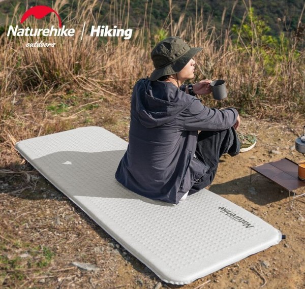 Туристический коврик Naturehike 200x65x3см / NH21FCD10-BL