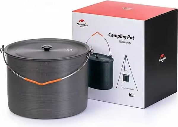 Котелок походный Naturehike NH19CJ003-DGR