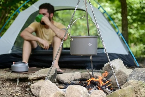 Котелок походный Naturehike NH17D021-G-G