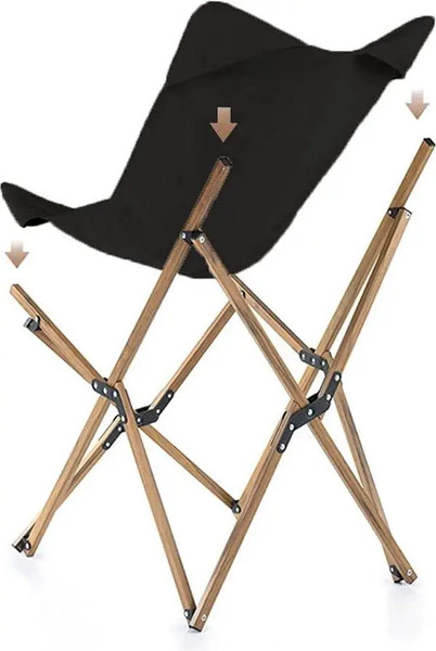 Стул складной Naturehike MW01 / NH19Y001-Z-WOOD